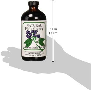 Natural Sources Elderberry Concentrate, 16 Fluid