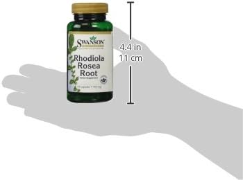 Swanson Premium Brand Rhodiola Rosea Root (100 Capsules, 400mg Each)