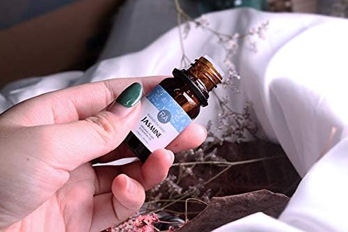 RAINBOW ABBY Jasmine Essential Oil 100% Pure Orangic Aromatherapy Plant Essential Oils Set for Diffuser - 10ML