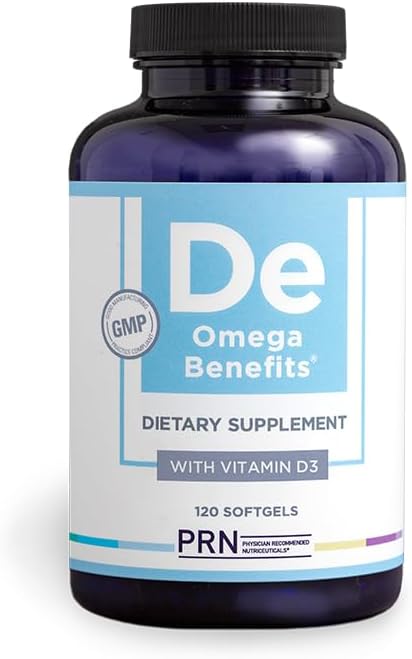PRN De Dry Eye Omega 3 2240mg EPA Improved-Burpless-1 serving, 1-month supply