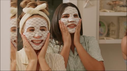 Real Deep Mask โ Hydrogel Face Mask, Hydrating Sheet Mask, Korean Skincare Mask, Anti-Wrinkle & Skin Tightening, Natural Hydration Boost, Single Pack