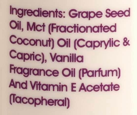 Liquid Love Vanilla Exotique Body Oil for Relaxing Massage Therapy and Sensual Couple's Massages - Made in The USA, 100% Vegan with Luscious Virgin Oils, Grape Seed, Coconut, Vitamin E, 8 floz