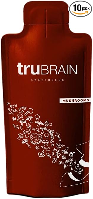 TruBrain Drinks – Nootropic Brain Food Designed by Neuroscientists to Boost Mental Output & Improve Memory Nootropic Supplement