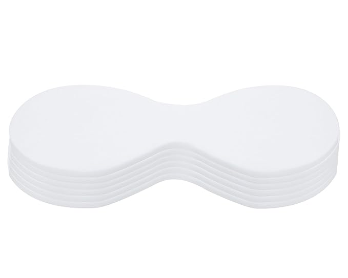 PENTA ANGEL Disposable Eye Mask Paper 50 Sheets Non Woven Eye Care Patches Cotton Spa Eye Pads Covers for Facial Skincare (50)