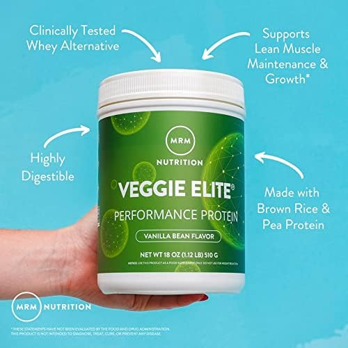 MRM Nutrition Veggie Elite Performance Protein 30 Servings