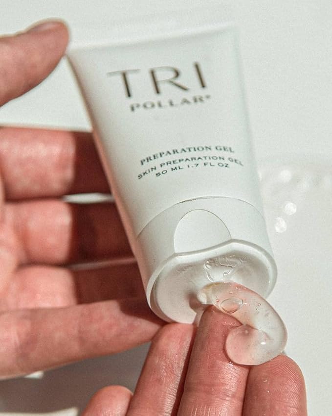 TriPollar STOP Preparation Gel 50ml (X2) - High Radio Frequency Skin Tightening Facial Machine Gel - Professional Home RF Anti-Aging Formula - Compatible STOP Devices - FDA Cleared