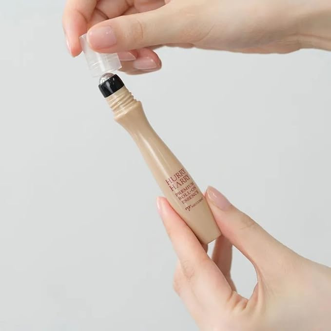 Premium Roll-On Essence 10ml – Anti-Aging Serum with Placenta, Retinol & Peptides – Targeted Care for Smile Lines & Eye Area – Easy No-Touch Application