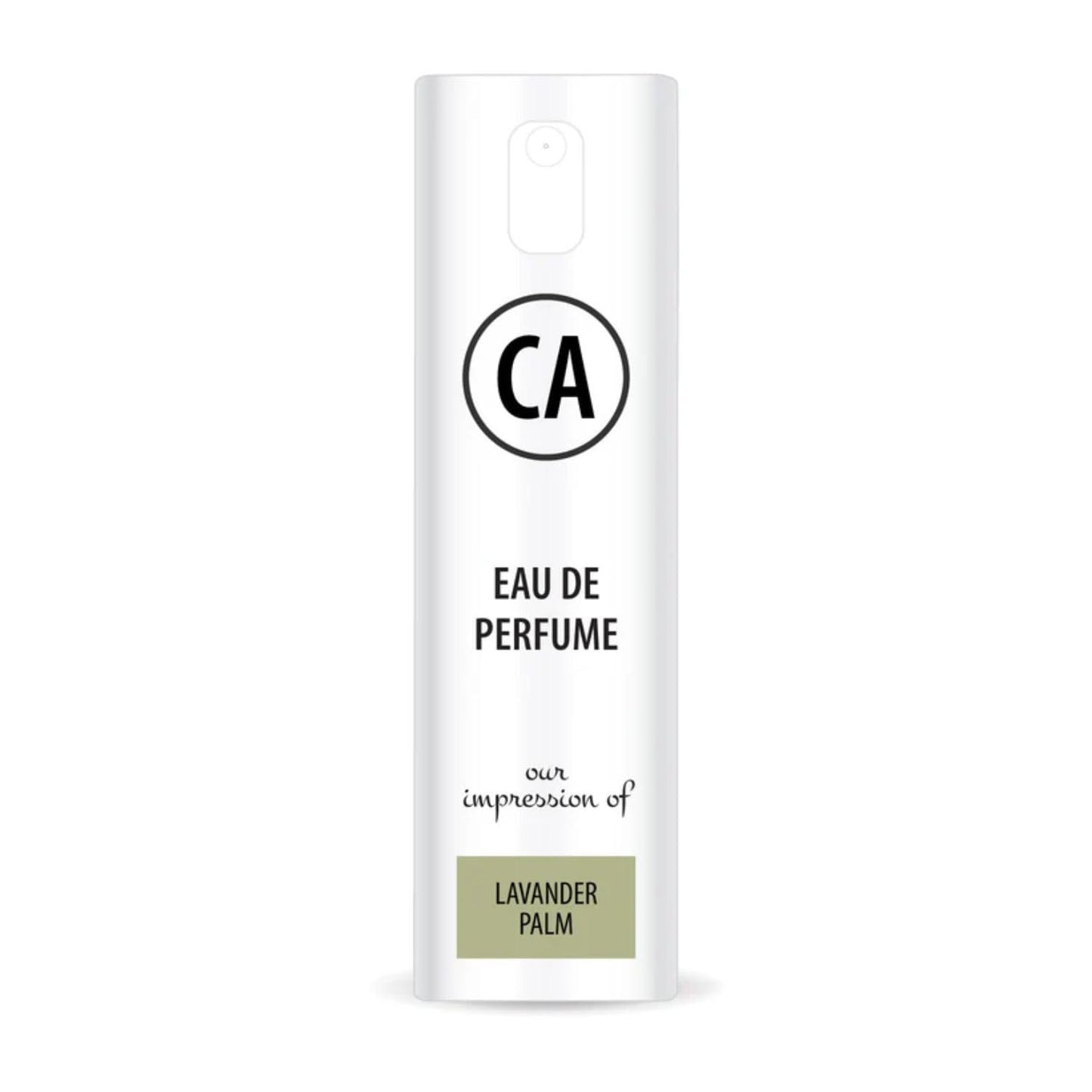 CA Perfume Impression of Lavander Palm Unisex Eau De Parfum Aromatic Scent Long Lasting Unisex Fragrance Travel Size TSA Ready for Day and Night Wear 0.33 Fl Oz 10ml