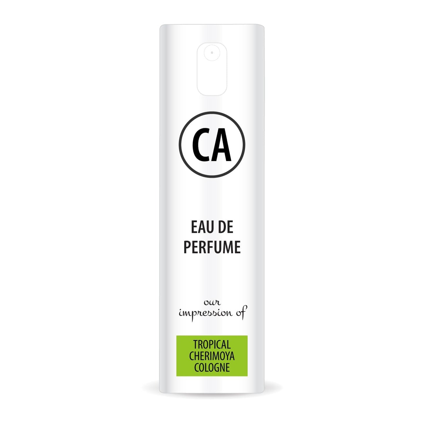 CA Perfume Impression of Tropical Cherimoya Cologne Unisex Eau De Parfum Floral Fruity Scent Long Lasting Unisex Fragrance Travel Size TSA Ready for Day and Night Wear 0.33 Fl Oz 10ml