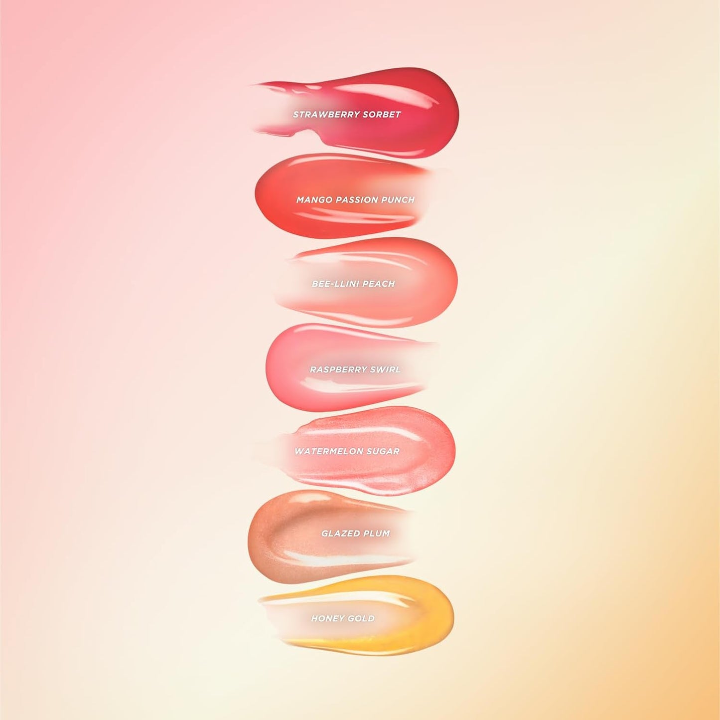 Gisou Honey Infused Hydrating Lip Oil, Nourishing Lip Moisturizer for Dry Lips, 0.27 fl oz (Raspberry Swirl)