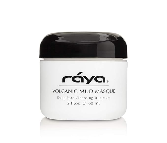 Raya Volcanic Mud Masque (605) | Deep Pore Facial Treatment Mask for Dull Skin | Helps Decongest and Clear Pores