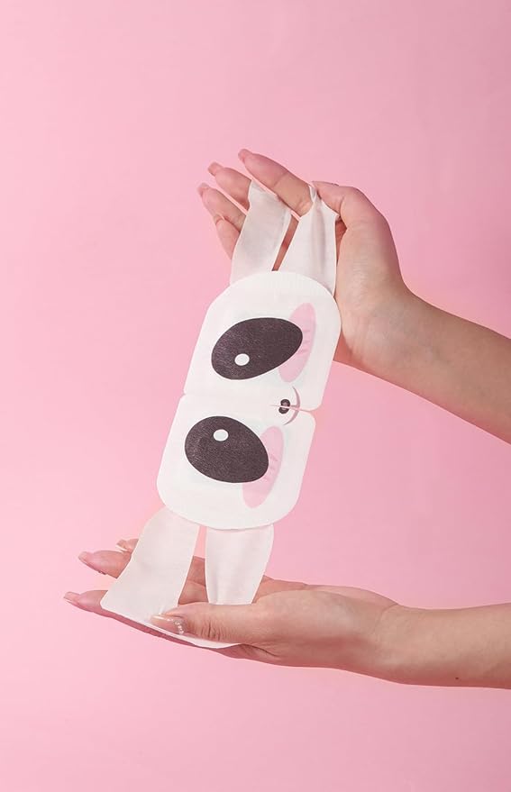 IREV 12 Pack Steam Eye Mask, SPA Warm Sleep Eye Mask, Disposable Heated Eye Masks for Dark Circles, Puffy Eyes, Relief Stress Eye Fatigue, Travel Essentials & Relaxation Gifts for Women