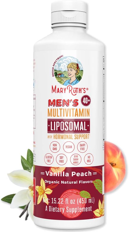 MaryRuth Organics Men's 40+ Multivitamin Liposomal 15.22oz