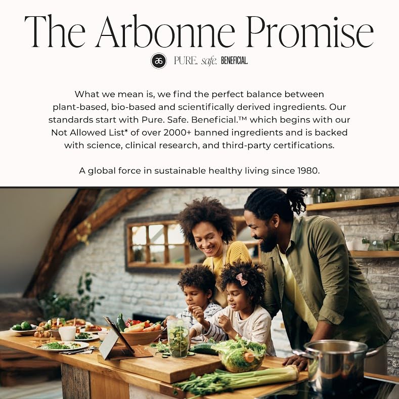 Arbonne Makeup Remover Wipes - Dissolve the Day Facial Cleansing Makeup Wipes for Women, Gentle Cleansing Towelette for Face, Removes Dirt and Sweat