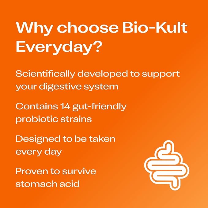Bio-Kult Gut Health Probiotic Supplement, 14 60 Count 1)