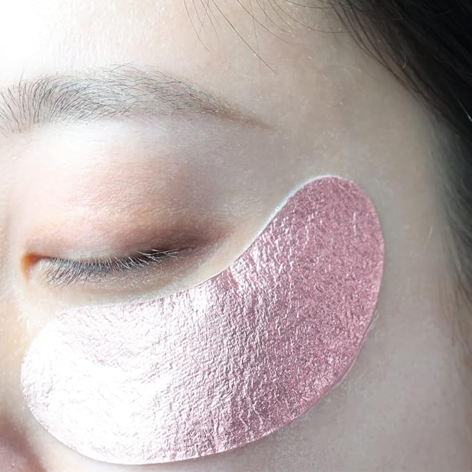 Sweet Dreams Collagen Glow Rose Gold Eye Masks under eye patches for puffy eyes + Sweet Dreams Vanilla Lip Mask