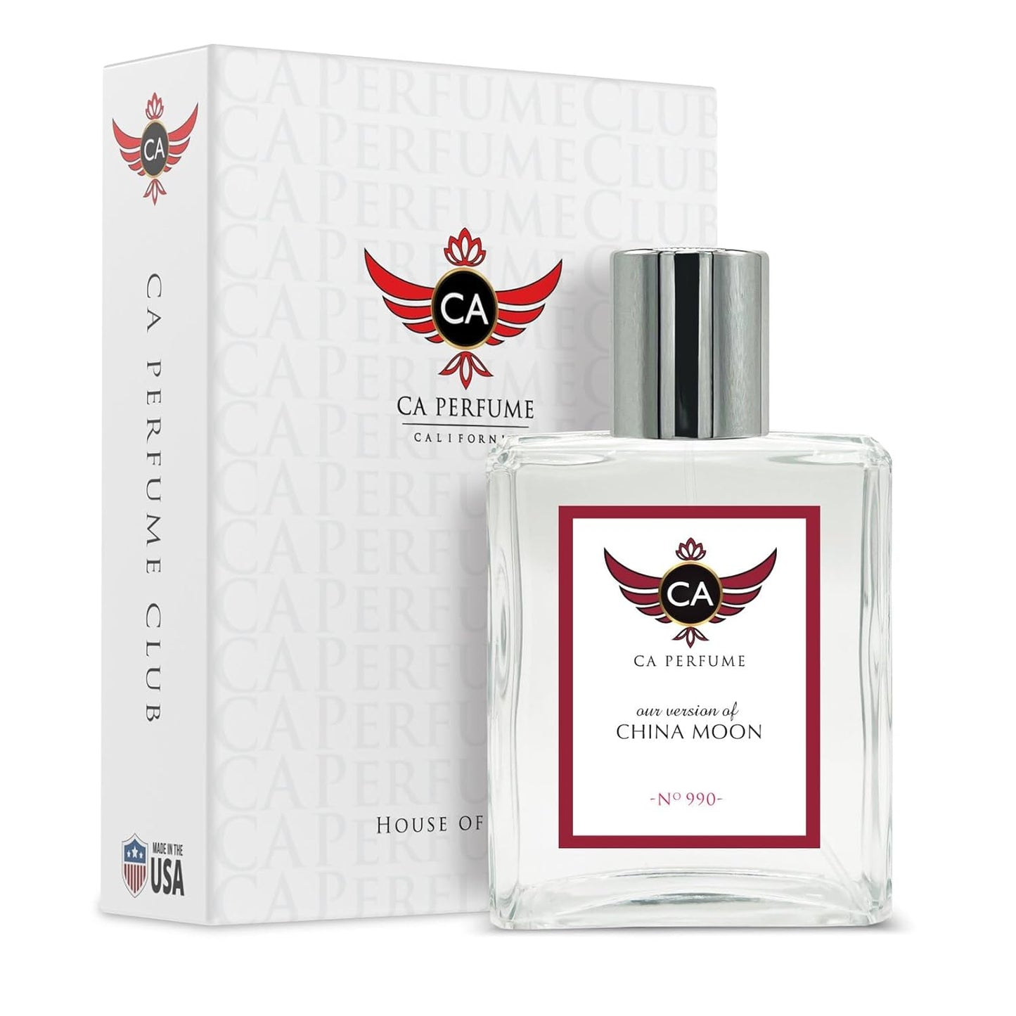 CA Perfume Impression of China Moon for Women & Men Eau De Parfum Spray Long Lasting Oriental Floral Perfume (3.4 Fl Oz / 100ml)