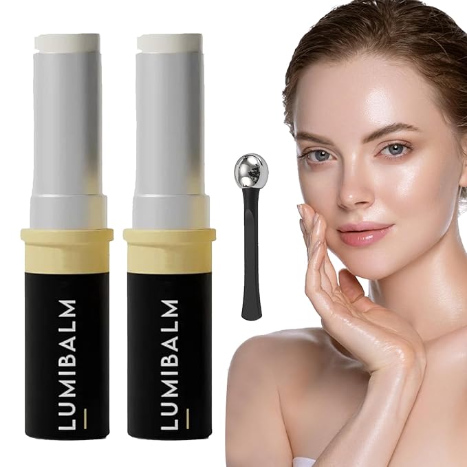 Lumibalm for Under Eye Bags, Turmeric Retinol Eyes Stick, Turmeric Eye Cream Stick, Retinol Eye Cream Sticks, Under Eye Creams Anti Aging, Eye Balm with Eye Stick for Dark Circles Puffiness (2pcs)