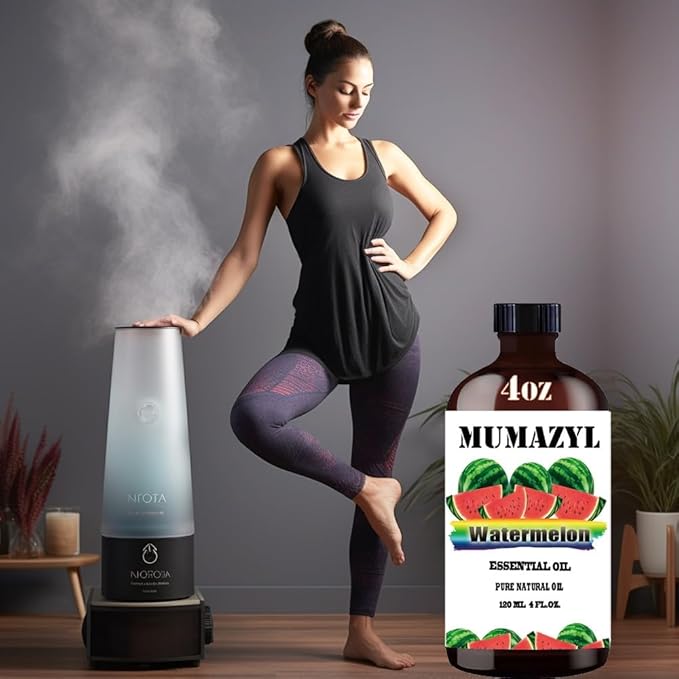 Watermelon Essential Oil, Watermelon Oil 4 Fl Oz 120ML for Diffuser Humidifier Yoga Cleaning DIY Candle Soap Making Essential Oils