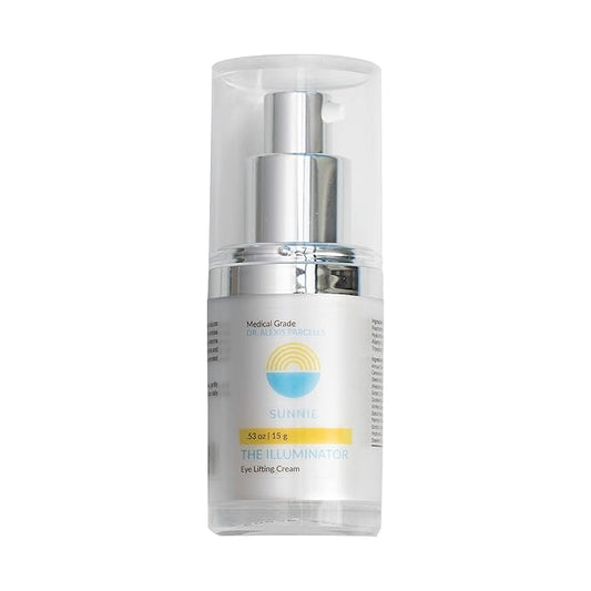 SUNNIE The Illuminator Eye Lifting Cream - Dark Circle and Puffiness Treatment, Wrinkle and Brightening Eye Cream - Anti Aging Formula (.53 oz/ 15 g)