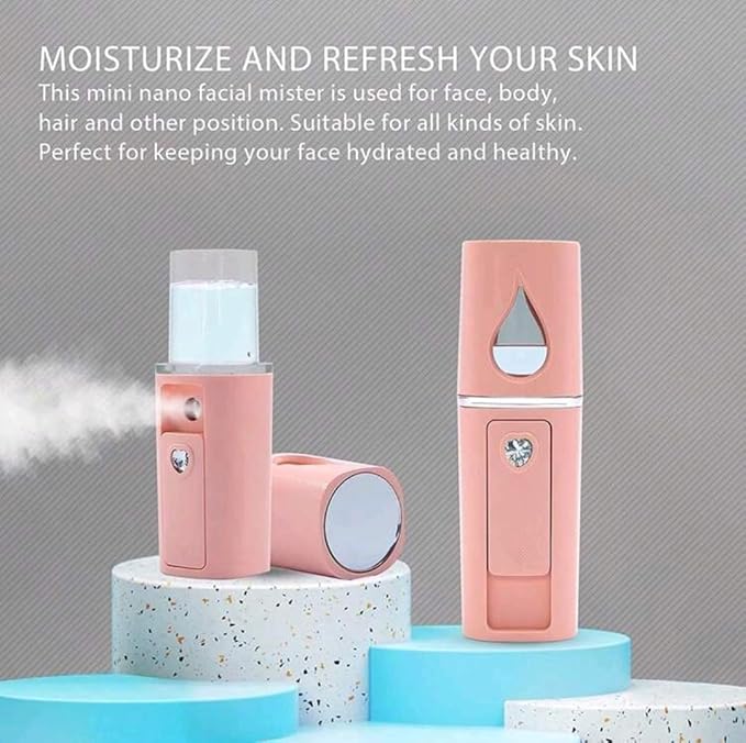 Pink Nano Facial Steaming Mist