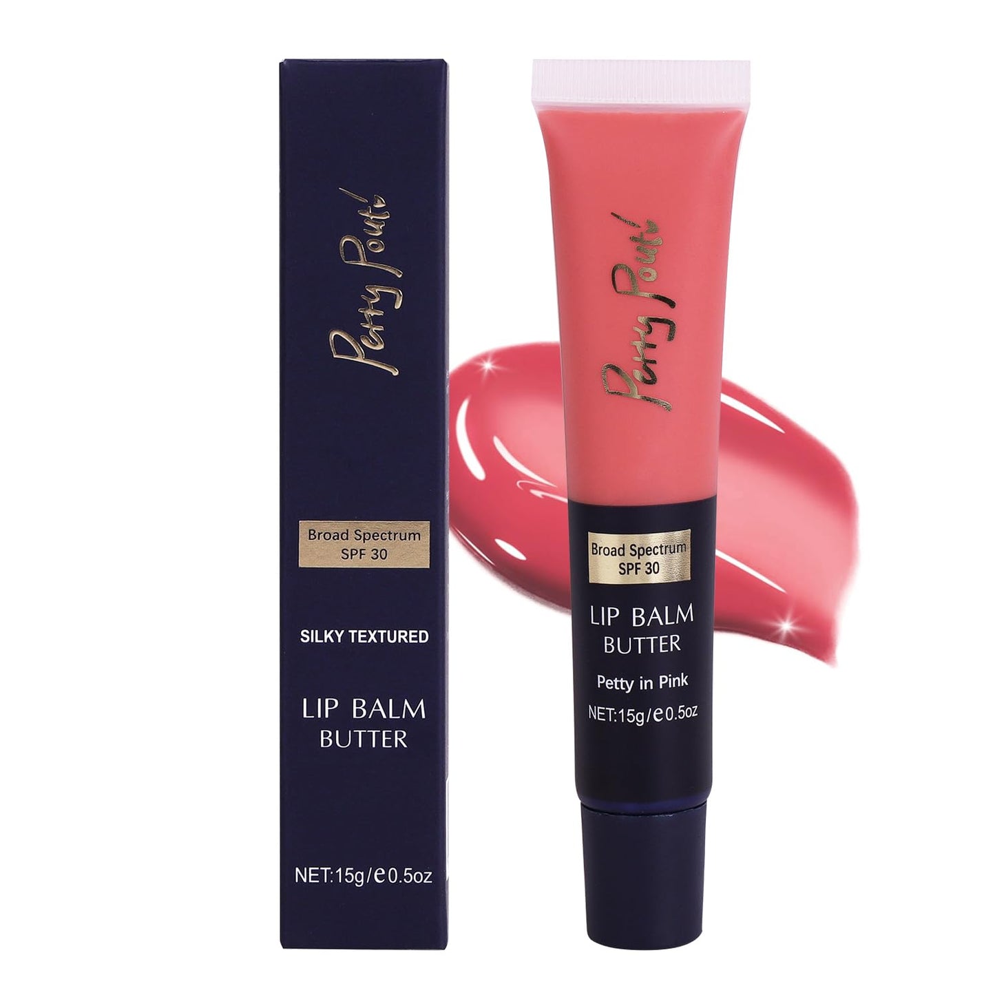 Lip Balm Butter with SPF 30 (Petty in Pink)