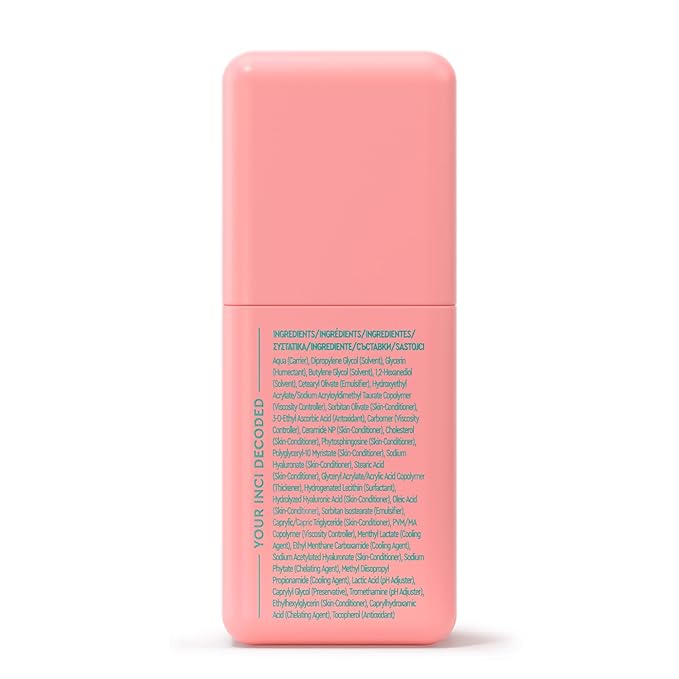 BYOMA De-Puff + Brighten Eye Gel - Lightweight Gel Eye Cream for Dark Circles, Puffiness & Wrinkles - Under Eye Cream With Hyaluronic Acid & Vitamin C - Barrier Repair Skincare - 0.68 fl. oz