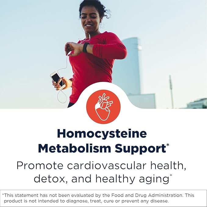 Designs for Health Homocysteine Supreme - Methylated B Vitamins with Riboflavin, B6, B12, Folate, L-Serine & TMG for Brain Support & Heart Health - Methylated Multivitamin (120 Capsules)