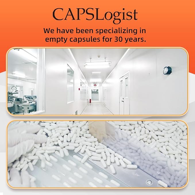 Pill Capsules Empty Size 0, 100 Count Gelatin Empty Capsules with Micro Lab Spoon, Empty Gel Pill Capsules, DIY Pill Capsule Filling, Gluten Free and Non-GMO Certified, Clear
