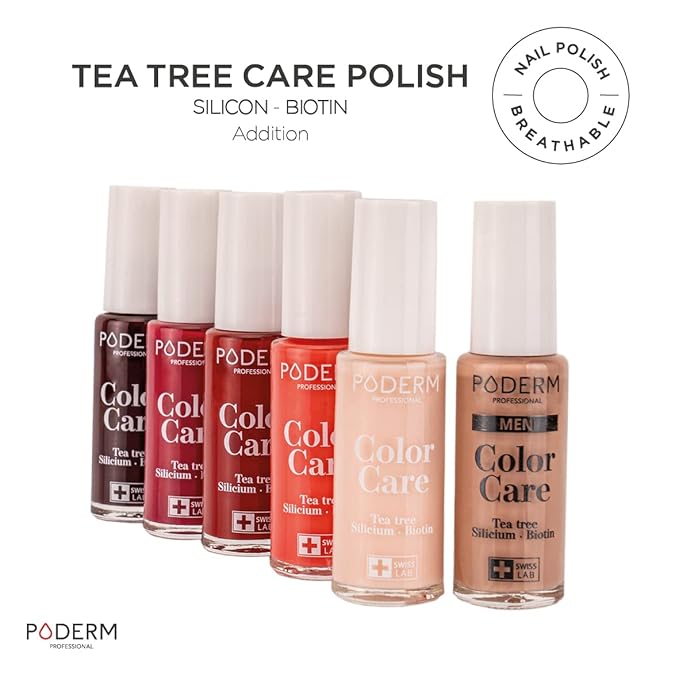 PODERM – 100% NATURAL NAIL REPAIR - Revitalizes Damaged and Split Nails with Hydrating & Exfoliating Formula – Effective Nail care : Also Acts as a Nail Strengthener for Damaged Nails – Swiss Made