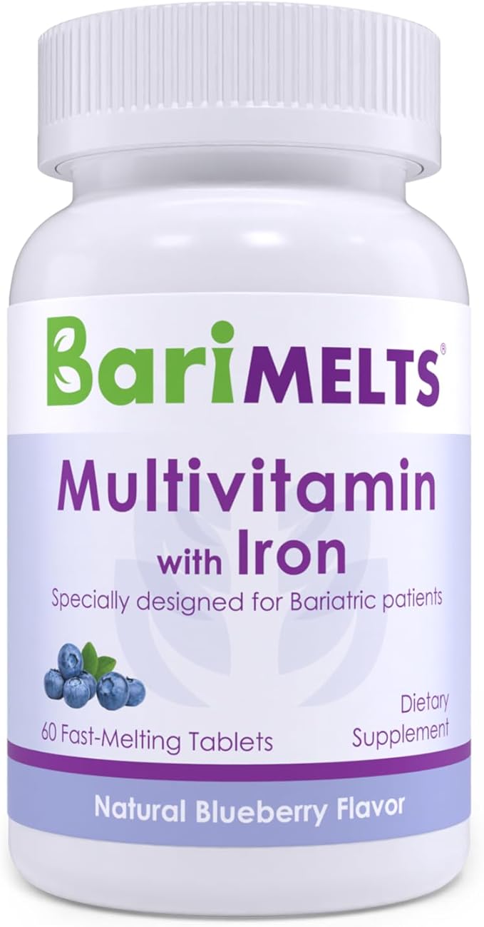 BariMelts Bariatric Multivitamin with Iron 1 Month (60 Fast-Dissolving