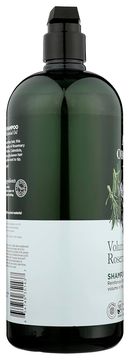 Avalon Organics Shampoo, Rosemary Shampoo, 32 Fl Oz