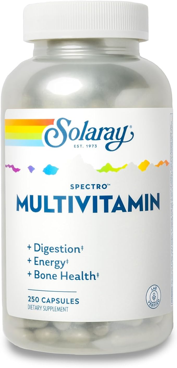 SOLARAY Spectro Multivitamin with Iron (41 Serv, 250 CT)