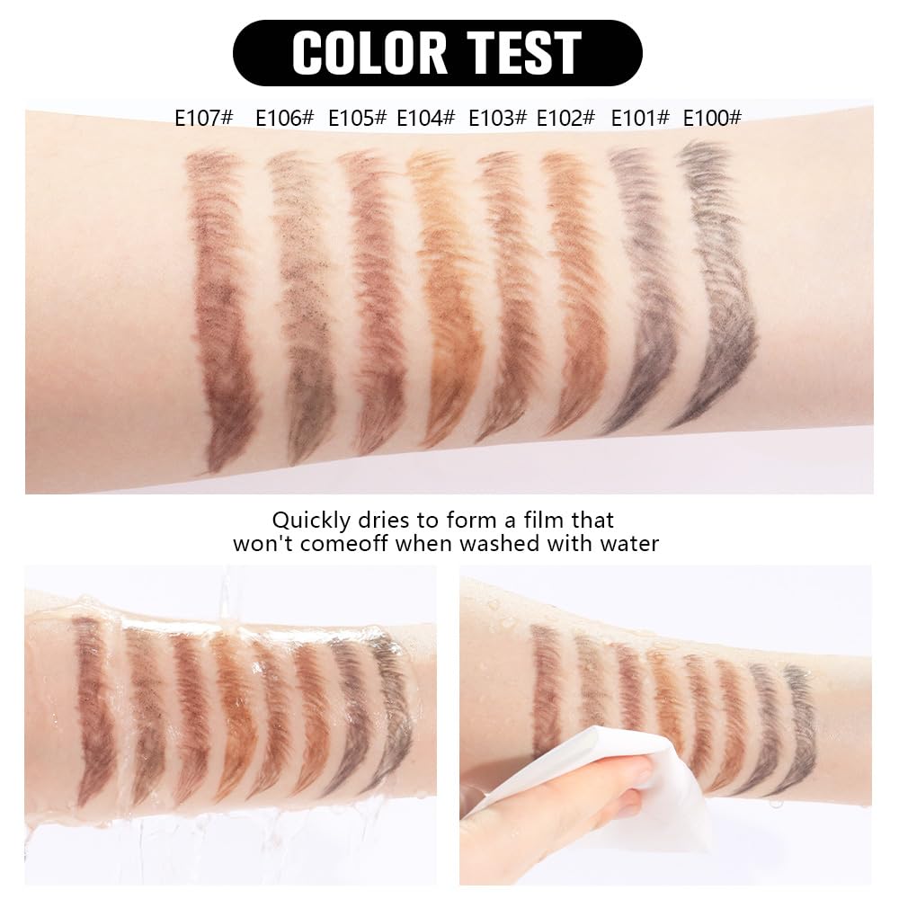 12Pcs Eyebrow Pencils for Women,Wooden Hard-Core Medium Brown Eyebrow and Eyeliner Pencil,Long Lasting Waterproof and Sweat-Proof,Beginner Makeup Brow Pencil,Create a Natural Eye Brow Makeup,Vegan