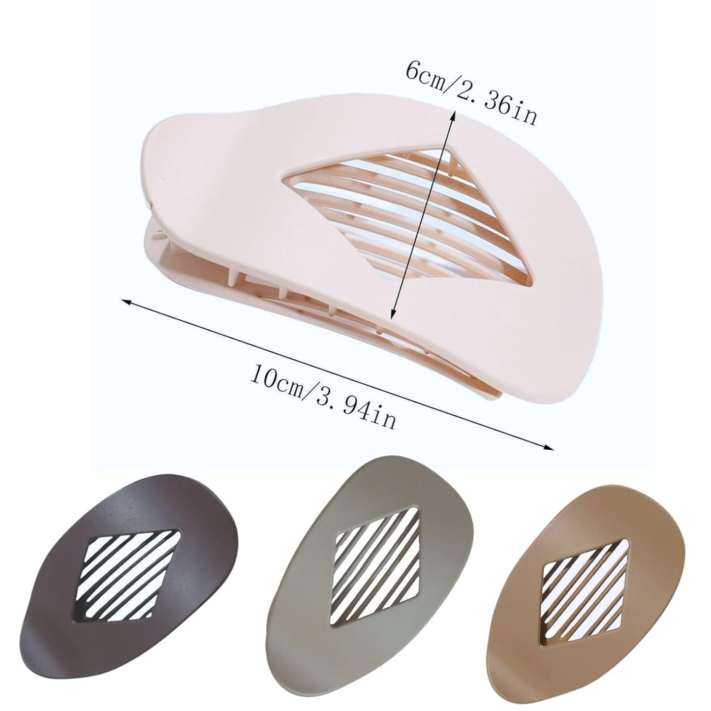 4PCS Duckbill Hair Clips, Lightweight and Simple Flat Hair Clips; Suitable for Curly Hair, Straight Hair, Suitable for Thick and Thin Hair, Duck Shaped Flat Hair Clip, Suitable for Women & Girls