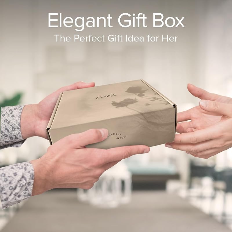 Wellness Spa Set for Women - Relaxing Gifts for Her, Gift Basket for Women, Pampering Home Spa Package for Woman, Unique Mother's Day Gift for Mom, Birthday Gifts for Women, Self Care Kit for Mom, Wife, Sister or Friend by ZAAINA