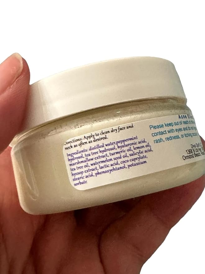 Diva Stuff Acne Facial Elixir, Magically Melts Into the Skin, High Water Content With Hyaluronic Acid to Help Keep Acne Prone Skin Moisturized Yet Clear