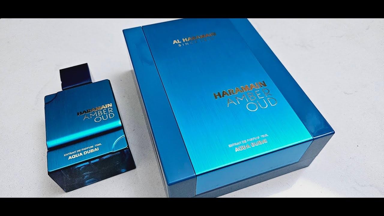 Al Haramain Amber Oud - Aqua Dubai - Cologne for Men and Women - Bergamot, Amber, Musk Fragrances - Long Lasting Perfume for Men and Women - 2.5 oz