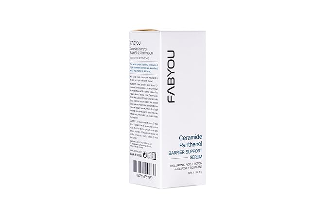 Ceramide Panthenol Skin Barrier Support Serum 1.69 oz โ Korean Skin Care for Deep Hydration, Strengthens Skin Barrier, Soothes & Repairs, Gentle for Dry and Sensitive Skin