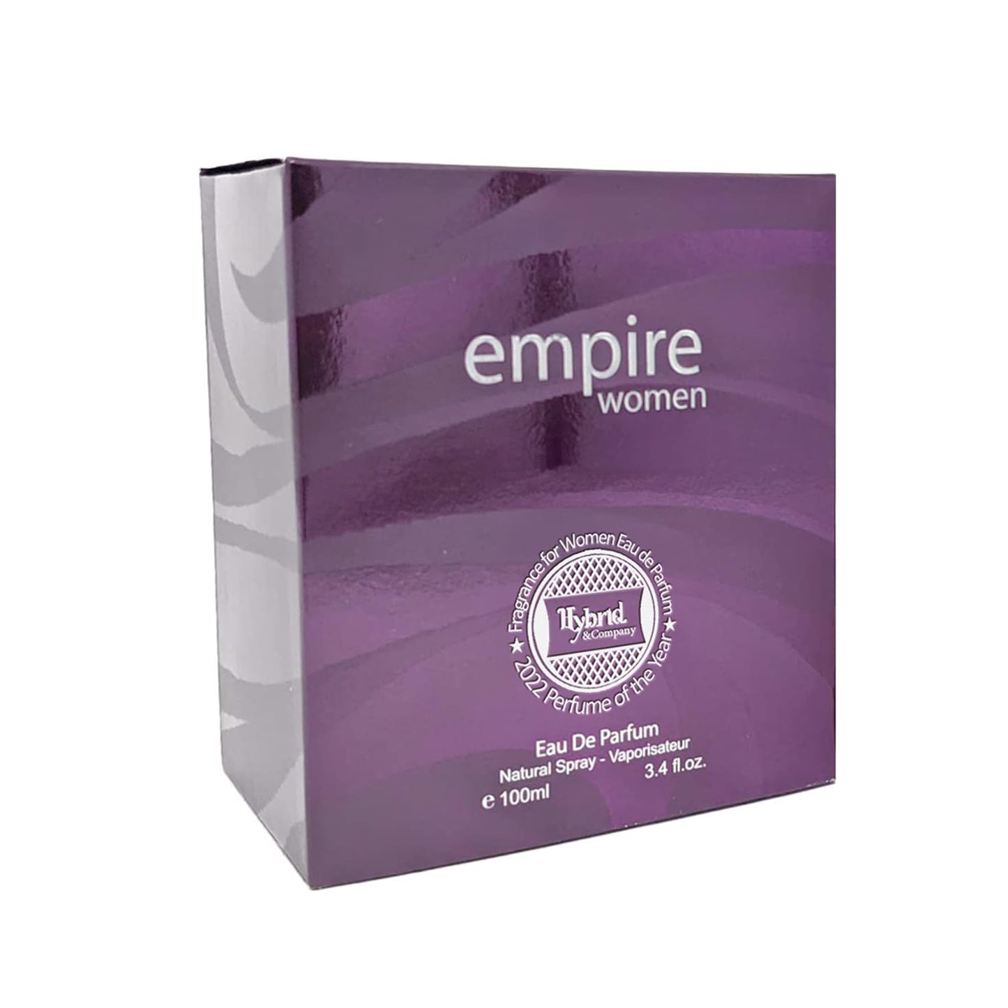 Hybrid & Company Empire Fragrance for Women Eau De Parfum Natural Spray Classic Scent, 3.4 Fl Oz