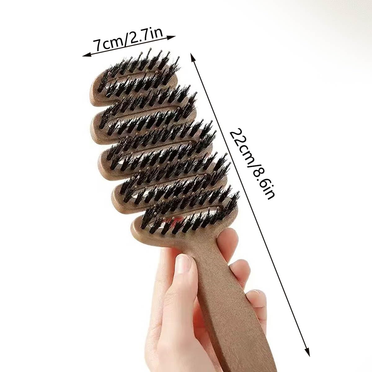 for Men and Women Hair Brush, Comb Set Suitable for All Hair Types, Ergonomic Handle Styling Brush