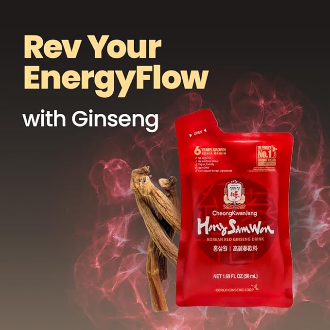 CheongKwanJang Hong Sam Won Korean Red 60P