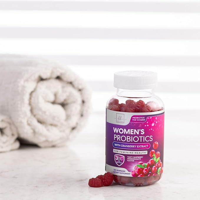 Women's Probiotic - Probiotics for Women 3 Billion 120 Gummies