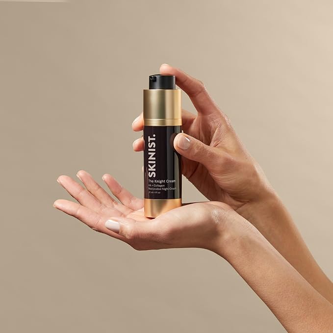 The Knight Cream – HA + Collagen Restorative Night Cream, Ultra-Hydrating & Anti-Aging Formula