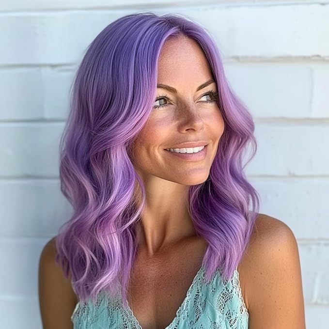 GK HAIR Global Keratin Lavender Bombshell Masque (7.05 Fl Oz/200 g) Semi-Permanent Long Lasting Hair Toning Color Pigments Moisturizing Styling and Coloring Mask for All Hair Types Unisex