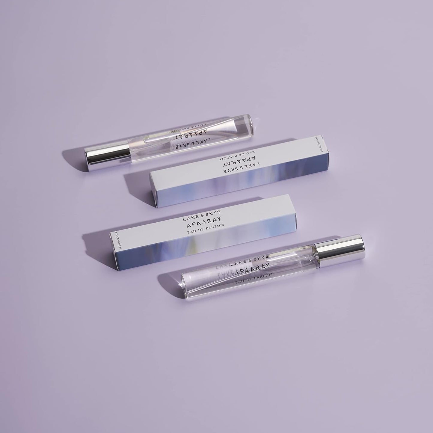 Lake & Skye Apaaray Eau de Parfum, Long Lasting, 0.5 fl oz (15ml) - Floral, Woody, Warm