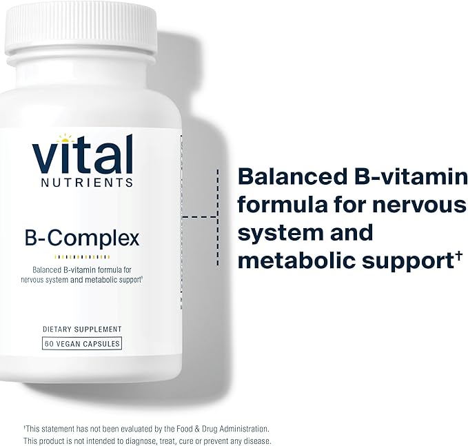 Vital Nutrients Vitamin B-Complex 60 Capsules