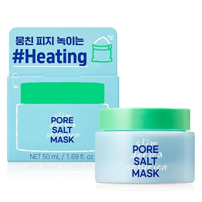 Lab.it Self-Heating Face Scrub โ Exfoliating Face Wash & Deep Pore Cleaner Mask for Oily Skin, Sebum Control, Melts Blackheads, Refines Skin Texture with Salt, facial exfoliator (50g / 1.69 fl. oz.)