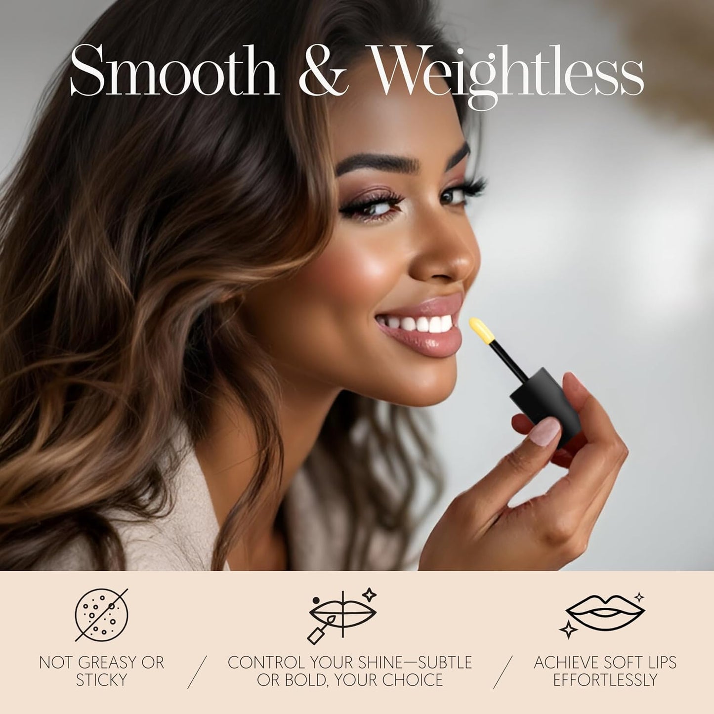 100% Natural Lip Treatment for Dry, Chapped Lips- Infused with Jojoba for Deeply Nourishing Lip Oil, Long-Lasting Hydration, Cold-Pressed Oils, Pregnancy Safe, Organic Lip Gloss by Finally