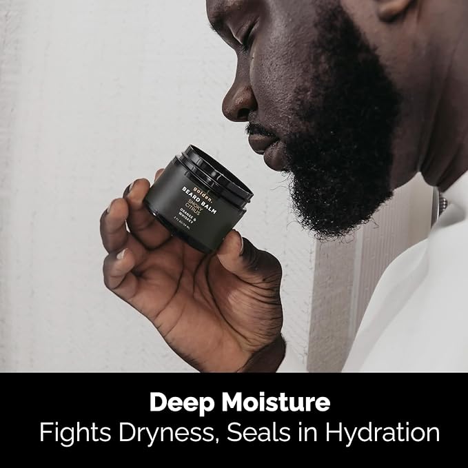 Golden Grooming Co. Everyday Beard Bundle – Complete Beard Care Set | Includes Beard Oil, Balm & Shampoo (Regular, Smoky Citrus - Limited Edition)